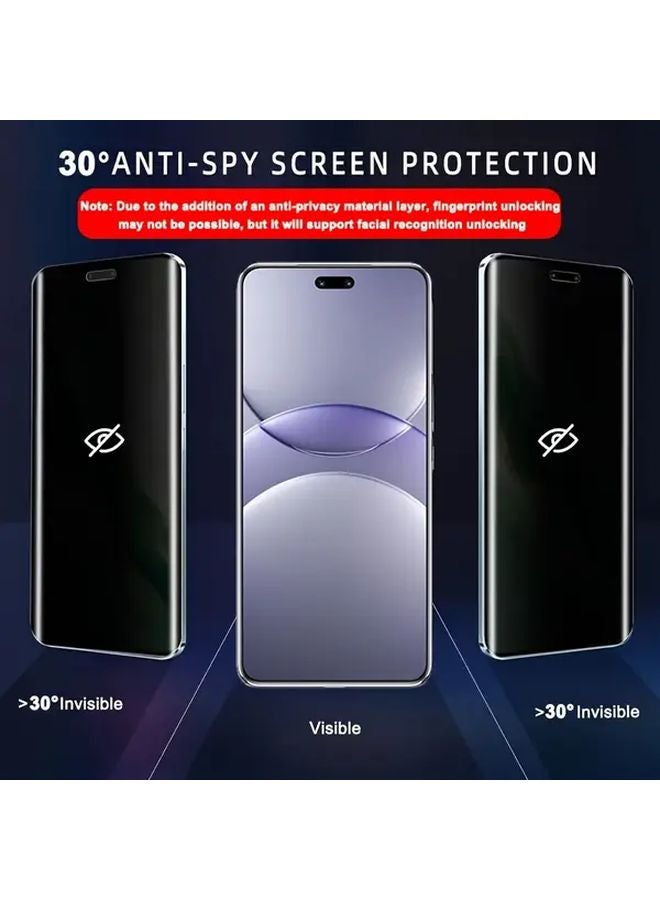 Huawei Nova 10z Anti Peeping Water Gel Screen Protector 2 Pack - Image 4